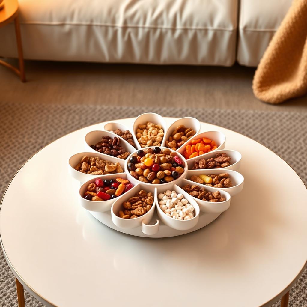 SnackSpin Flower Tray